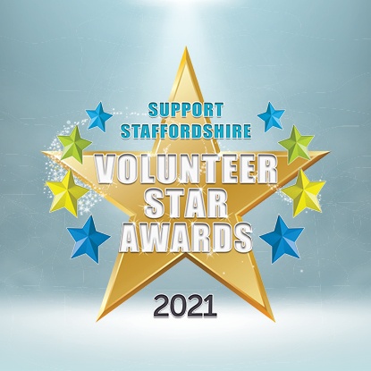 Volunteer star awards logo