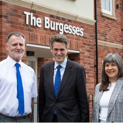 MP visits our retirement living community in Kinver