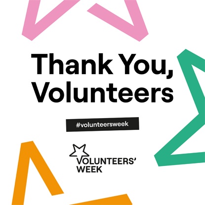Celebrating our involved customers during Volunteers’ Week 2024