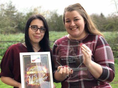 Top award for Care Plus